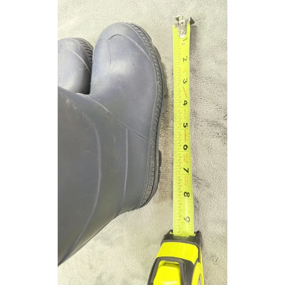 Kamik Rain Boots Womens 1 Blue Rubber Pull On Mid Calf Waterproof Outdoor‎